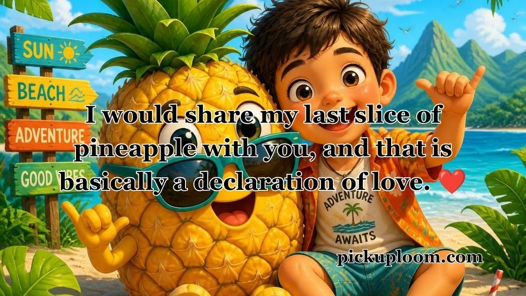 Pineapple Pick Up Lines