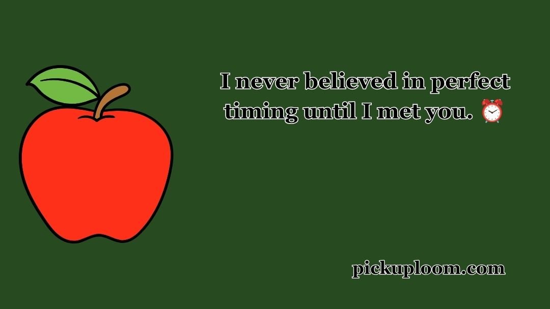 Apple Pick Up Lines