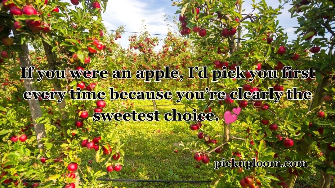 Apple Pick Up Lines