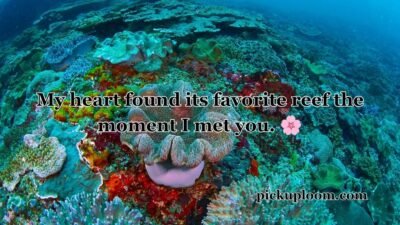 Coral Reef Pick Up Lines