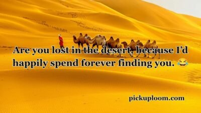 Desert Pick Up Lines