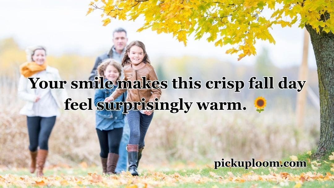 Fall Pick Up Lines