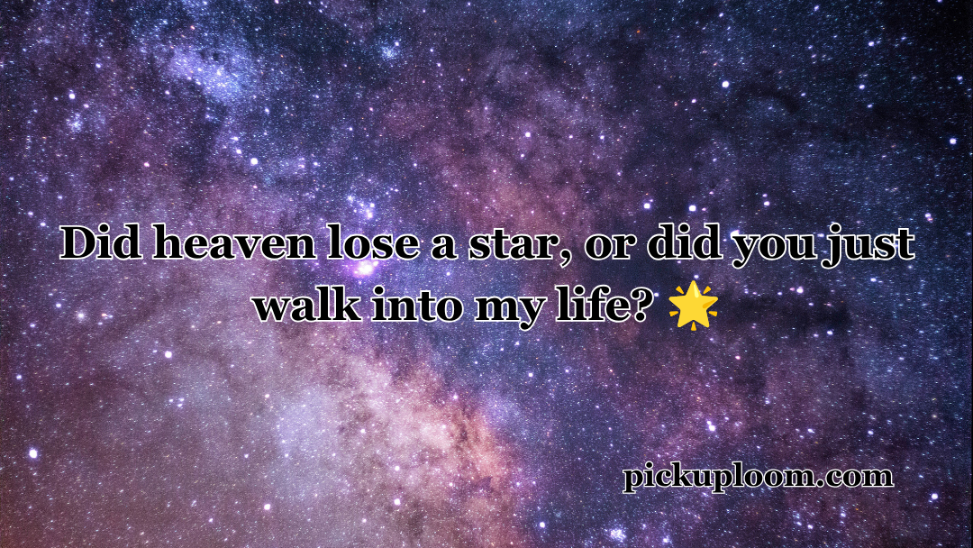 Heaven Pick Up Lines