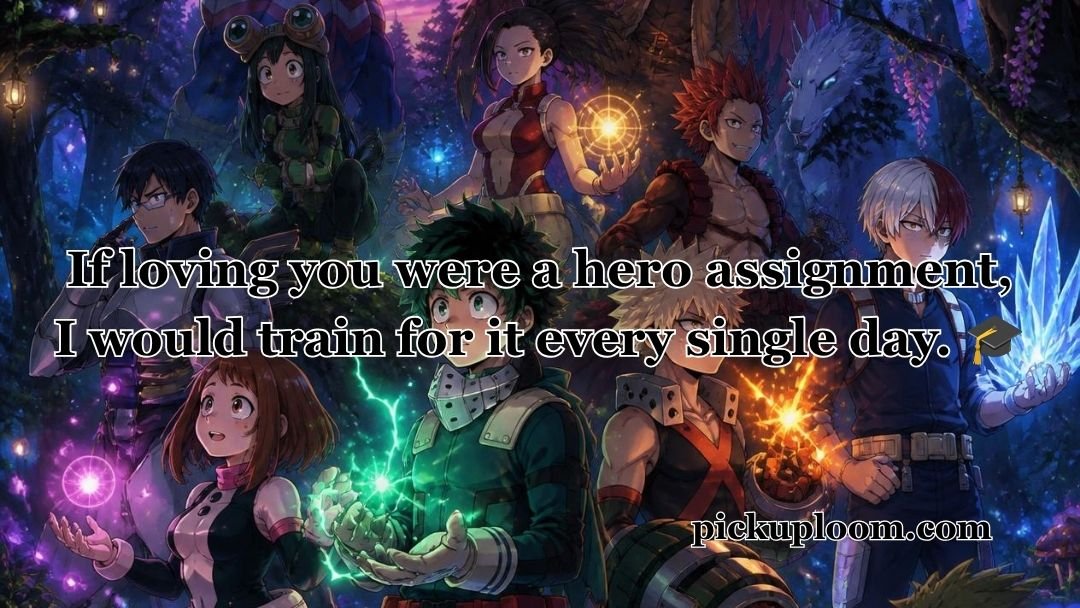 MHA Pick Up Lines