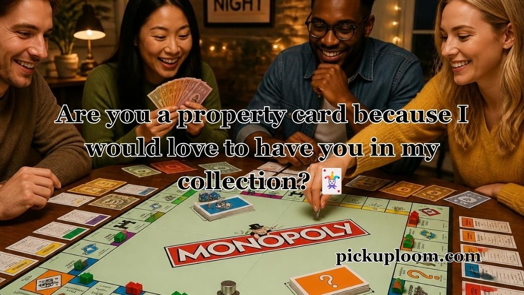 Monopoly Pick Up Lines