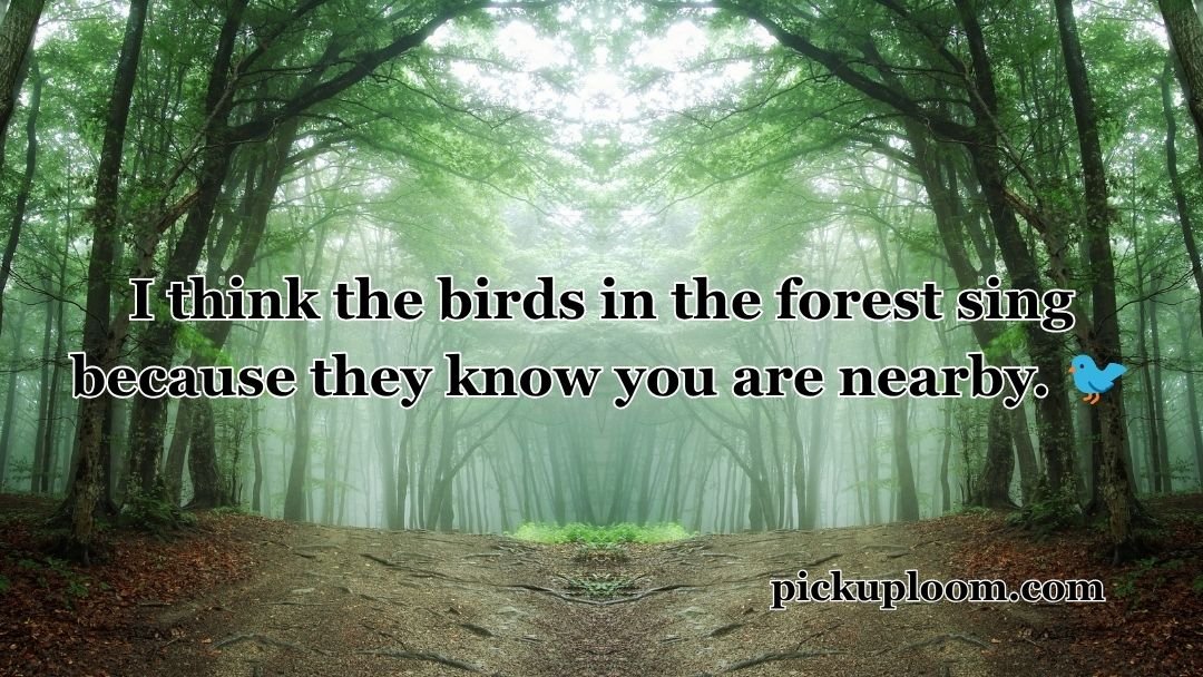 Nature Pick Up Lines