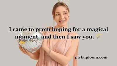Prom Pick Up Lines