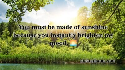 Sunshine Pick Up Lines