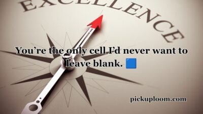 Excel Pick Up Lines