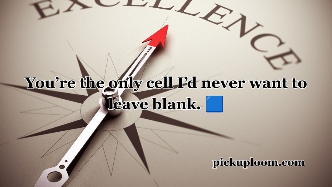 Excel Pick Up Lines