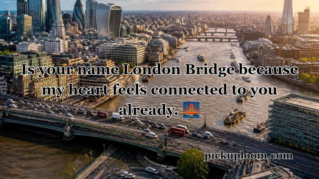 London Pick Up Lines