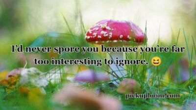Mushroom Pick Up Lines