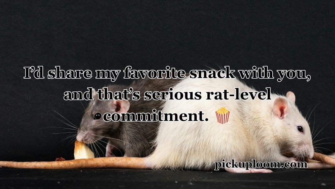 Rat Pick Up Lines
