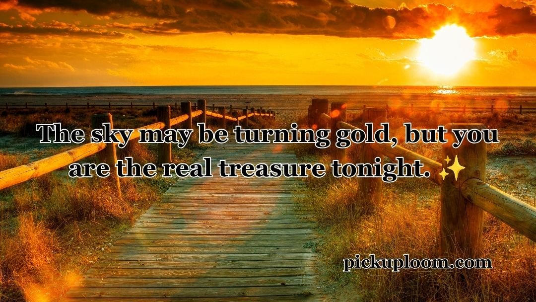Sunset Pick Up Lines