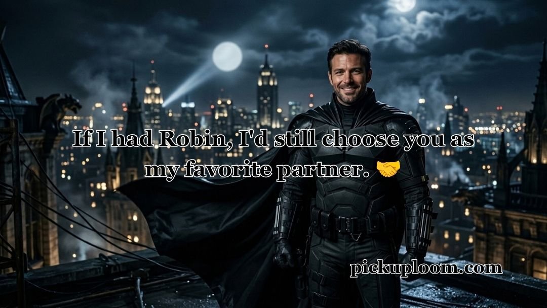 Batman Pick Up Lines