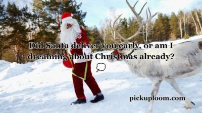 Santa Pick Up Lines